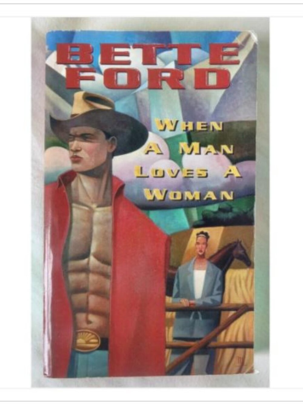 When A Man Loves A Woman Arabesque Books BET Books 1st 2002 PB
